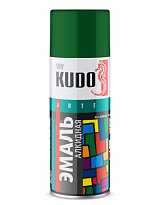 KUDO KU-10081 Краска зеленая 520мл 1/12шт
